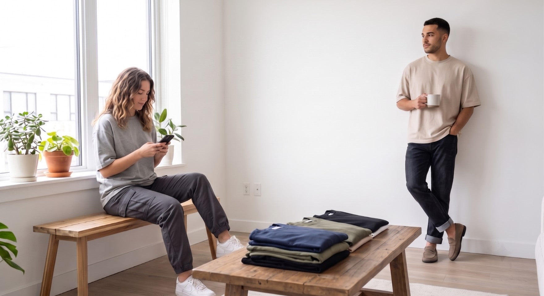 Oversized Plain T-shirt