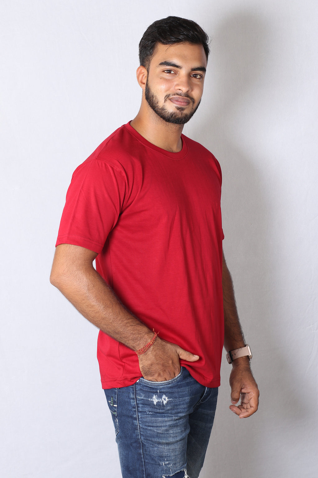 Plain T-Shirt Red