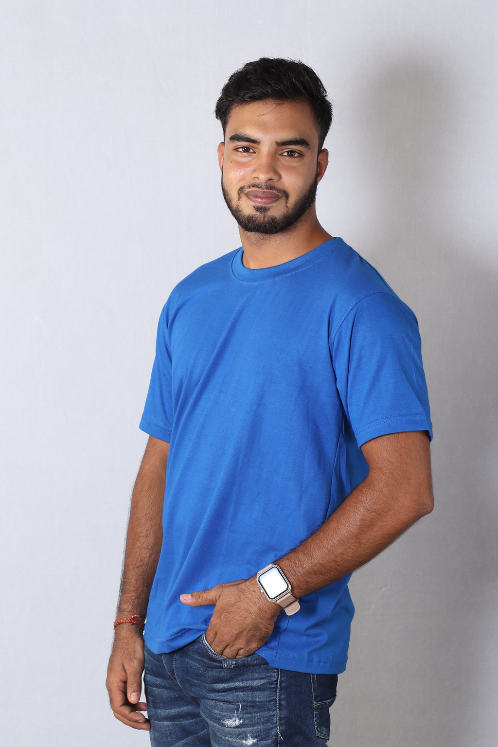 Plain T-Shirt Blue