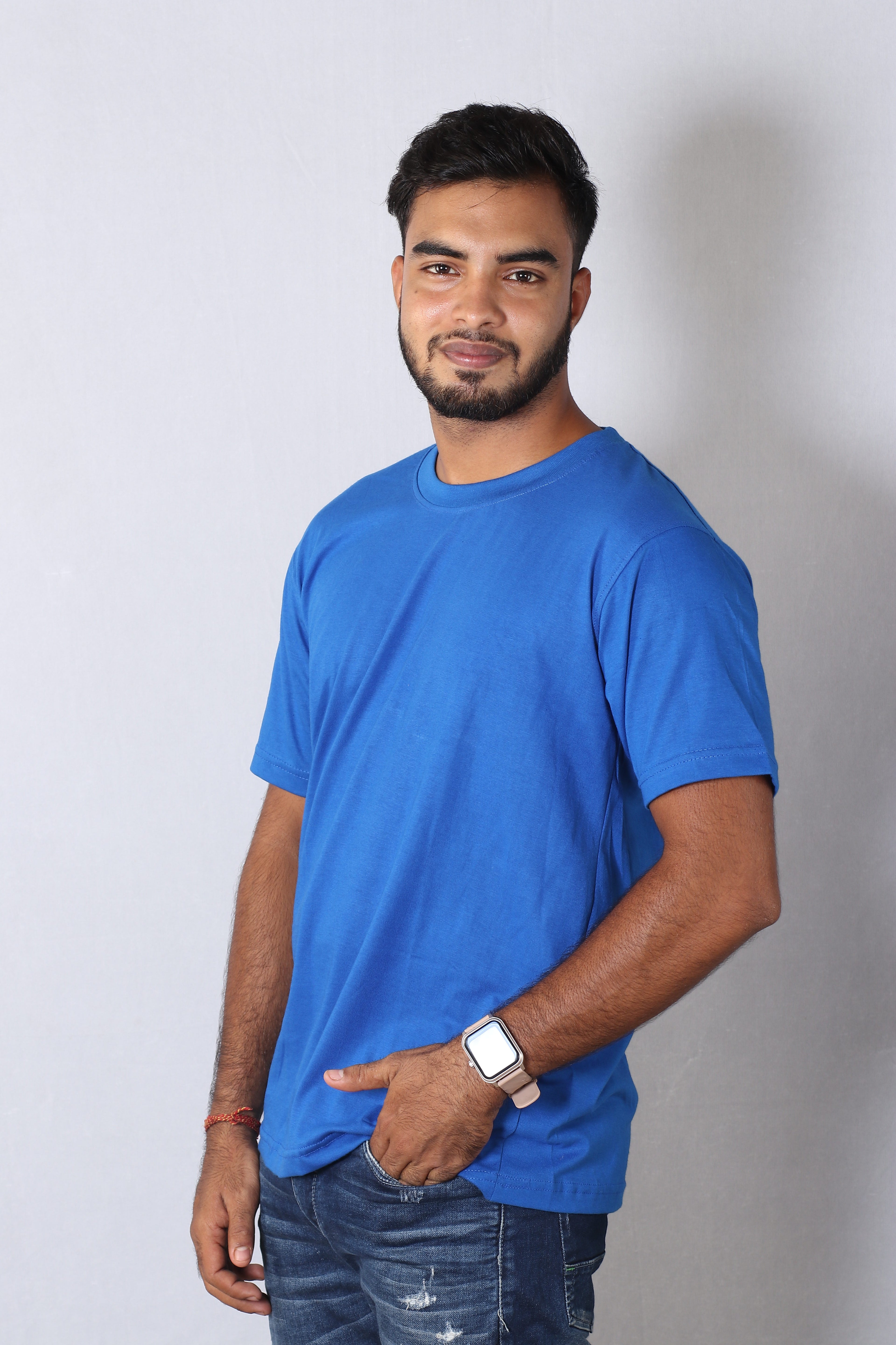Plain T-Shirt Blue