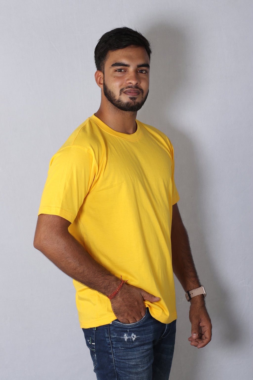 Plain T-Shirt Yellow