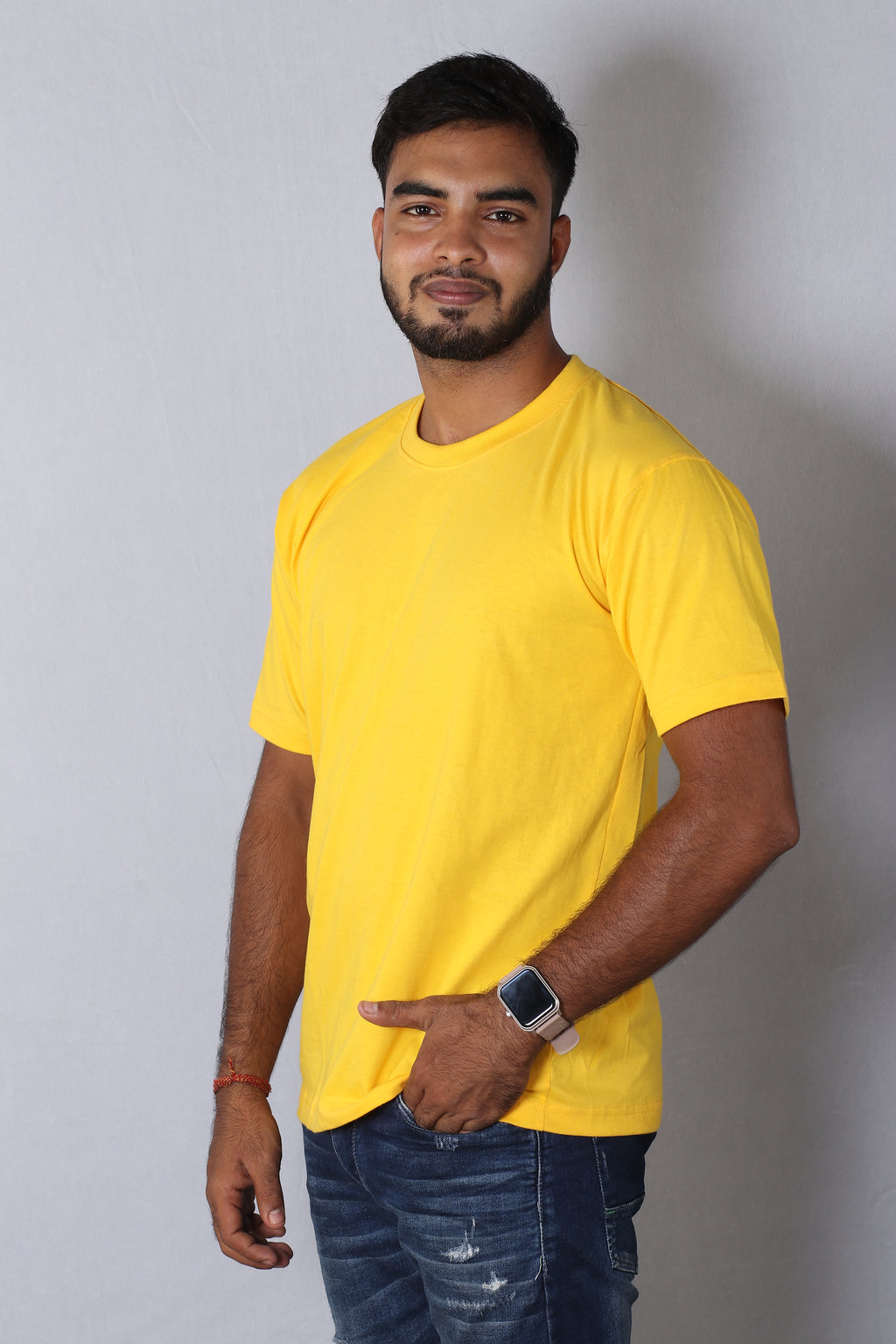Plain T-Shirt Yellow