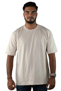 Oversized Printed T-Shirt Beige